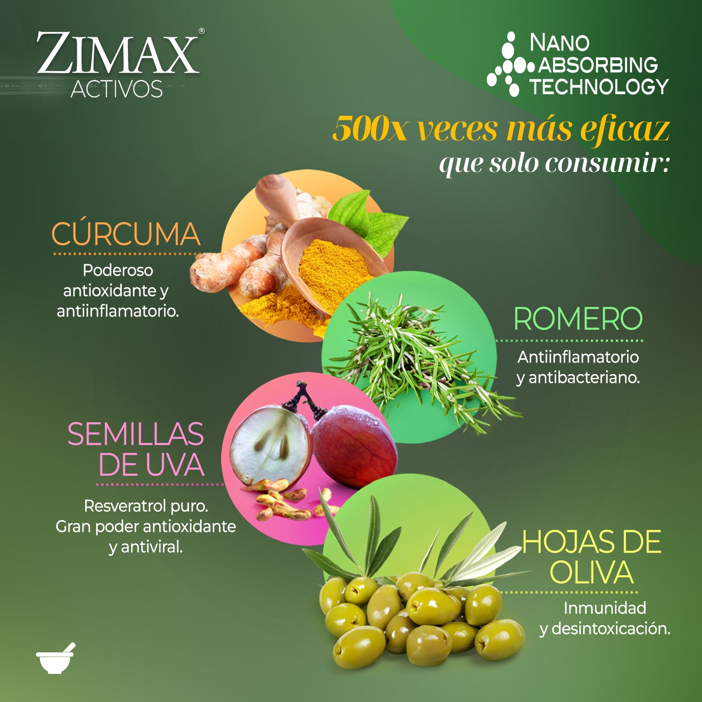 Zimax® antioxidante envase