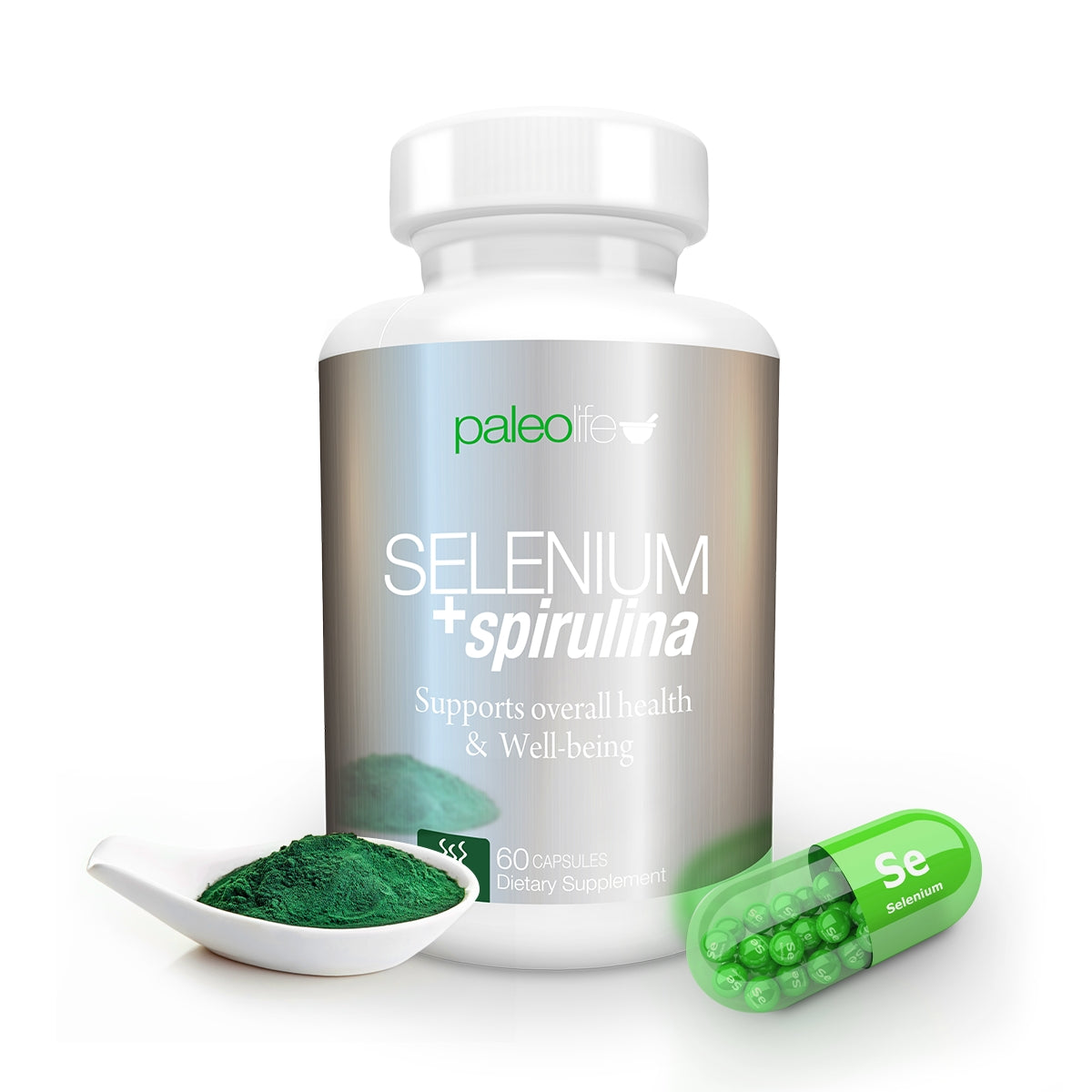 Selenium + Spirulina